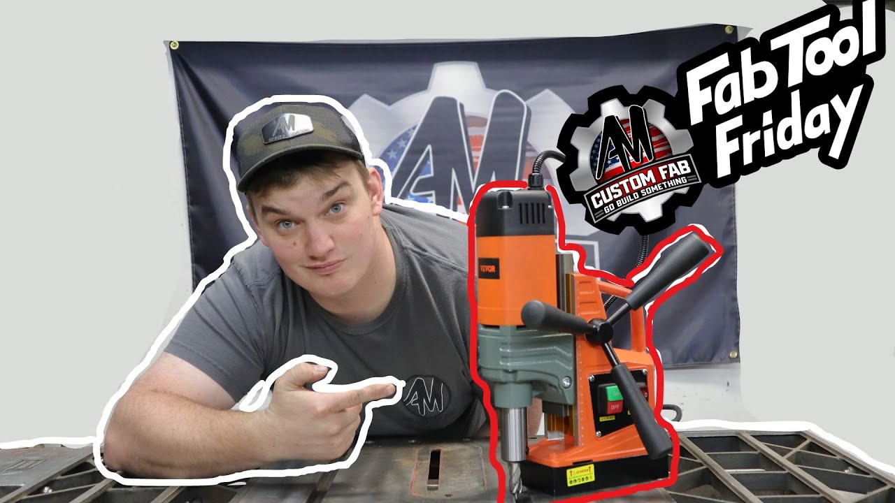 Fab Tool Friday -8  Vevor mag drill review.