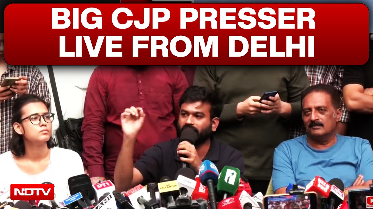 CJP Press Conference LIVE | CJP Presser LIVE | Abhijeet Dipke LIVE | Neha Bora LIVE | Supreme Court