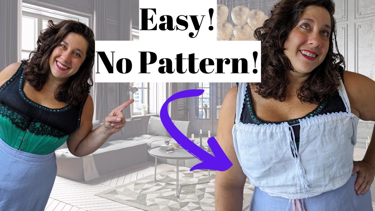 Making a Modern Corset Cover to Prevent Historybounding Mishaps! 😳