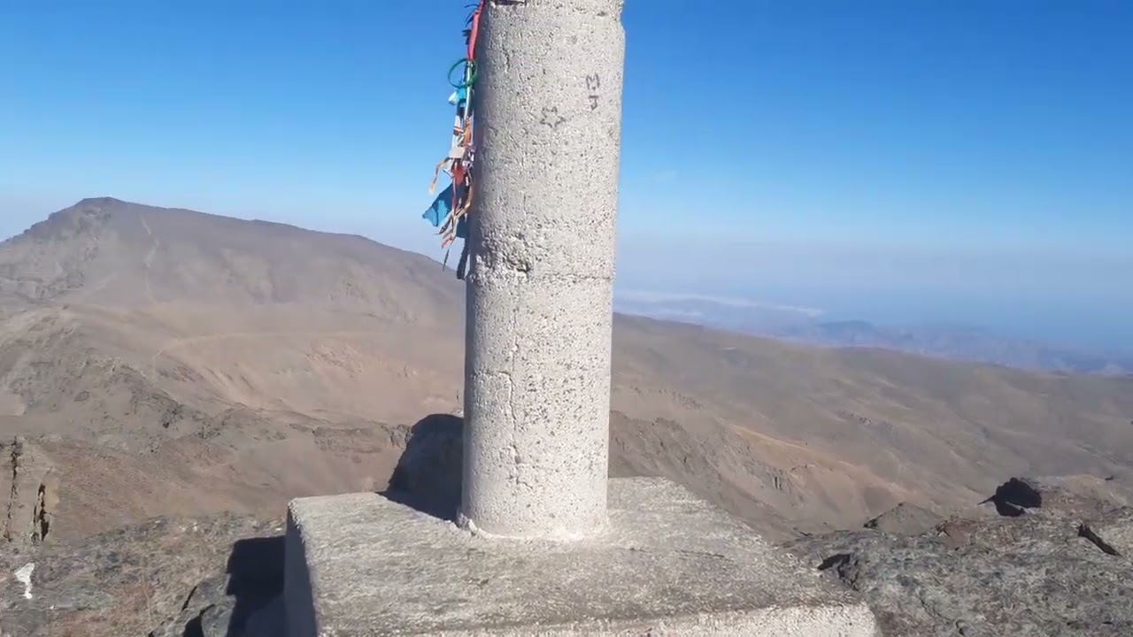 Pico del Veleta 3,394m - the highest paved road in Europe