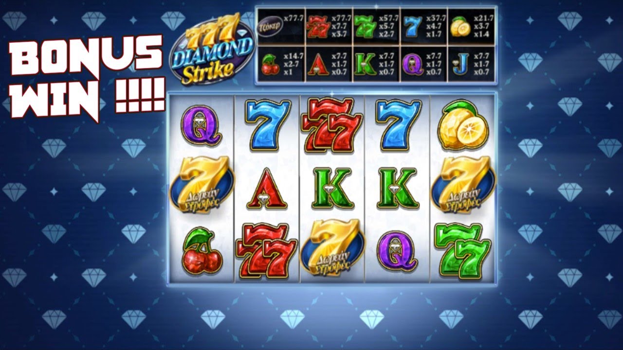 777 Diamond Strike - Bonus Win