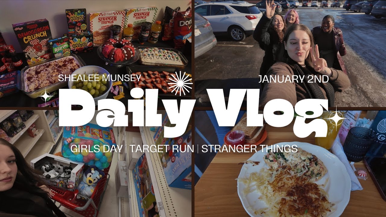 DAILY VLOG ✨| girls day, target run, stranger things + moree