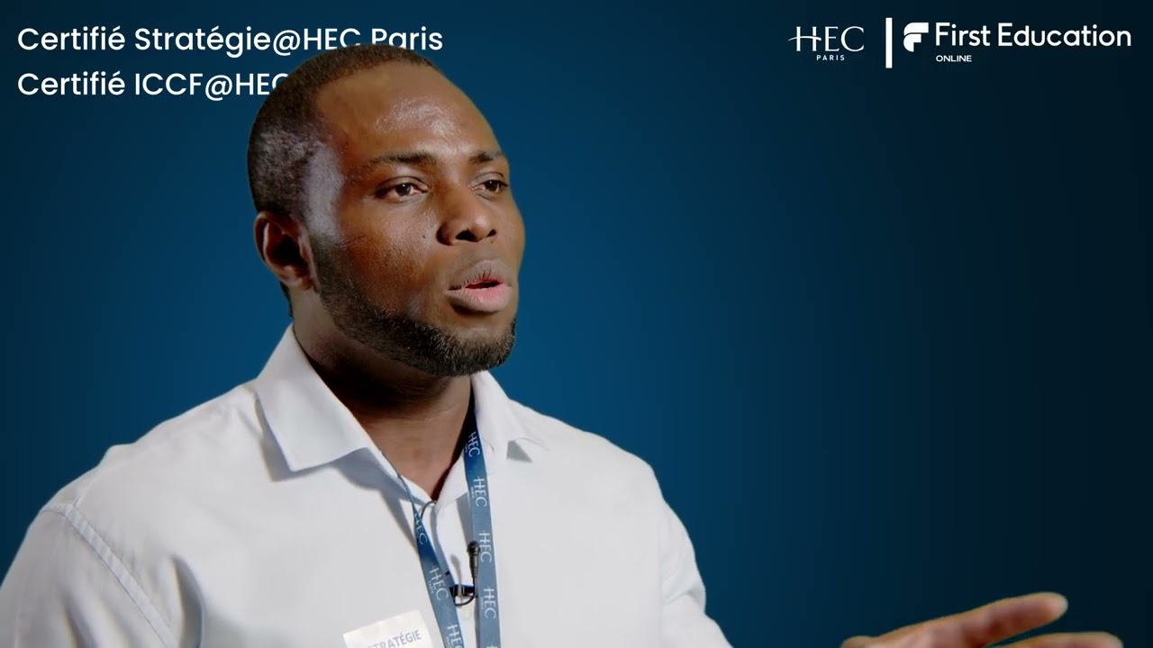 ICCF@HEC Paris  – Parole d'alumni : Komlan, gérant d'un cabinet de conseil (Finance)