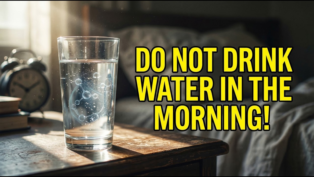 The Science of Your First Sip: Don't Drink Water Yet!