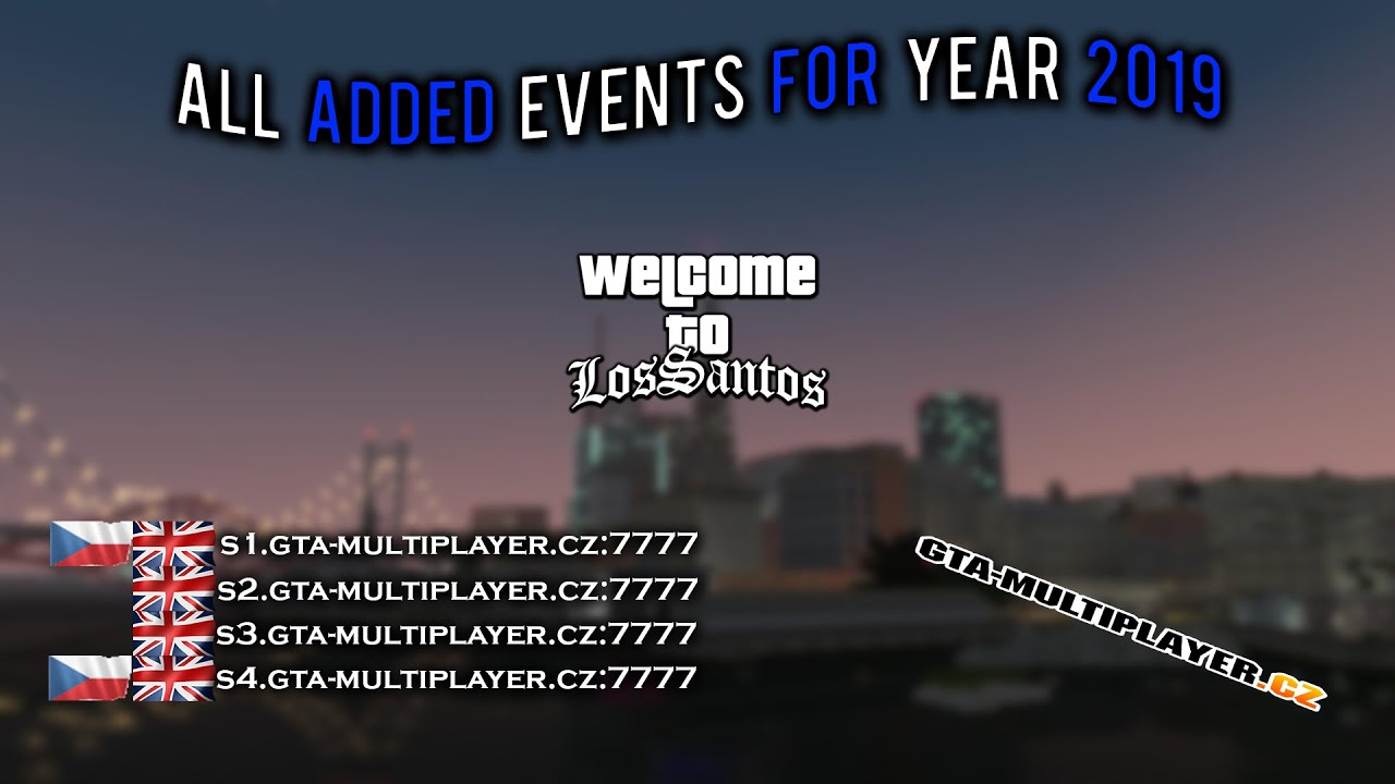 | SA-MP | WTLS Events | V&scaron;echny přidan&eacute; eventy za rok 2019 / All added events for year 2019
