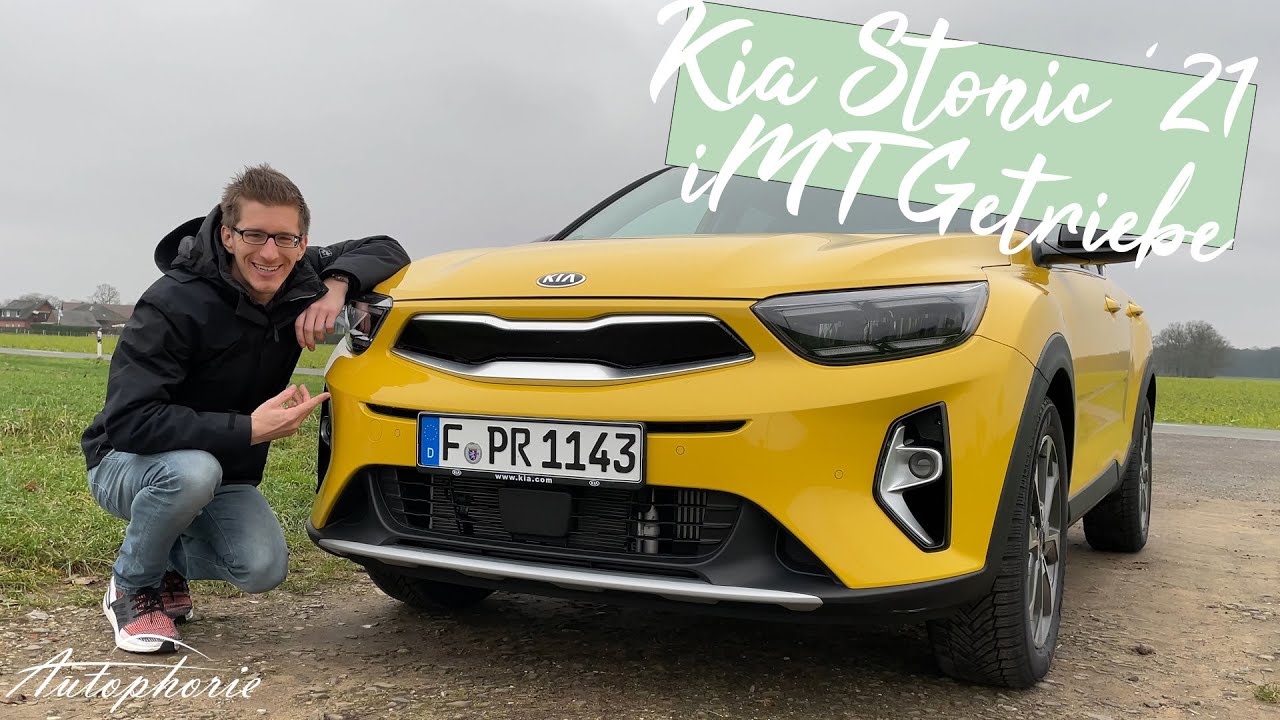 Segeln mit Schaltgetriebe im 2021 Kia Stonic 1.0 T-GDI 120PS Mild-Hybrid [4K] - Autophorie