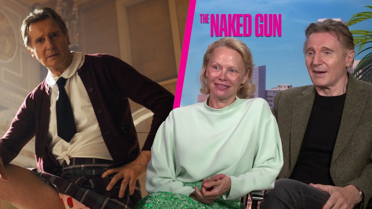 The Naked Gun: Pamela Anderson on ‘Surprise’ Success at 58 and 'Unique Chemistry' With Liam Neeson
