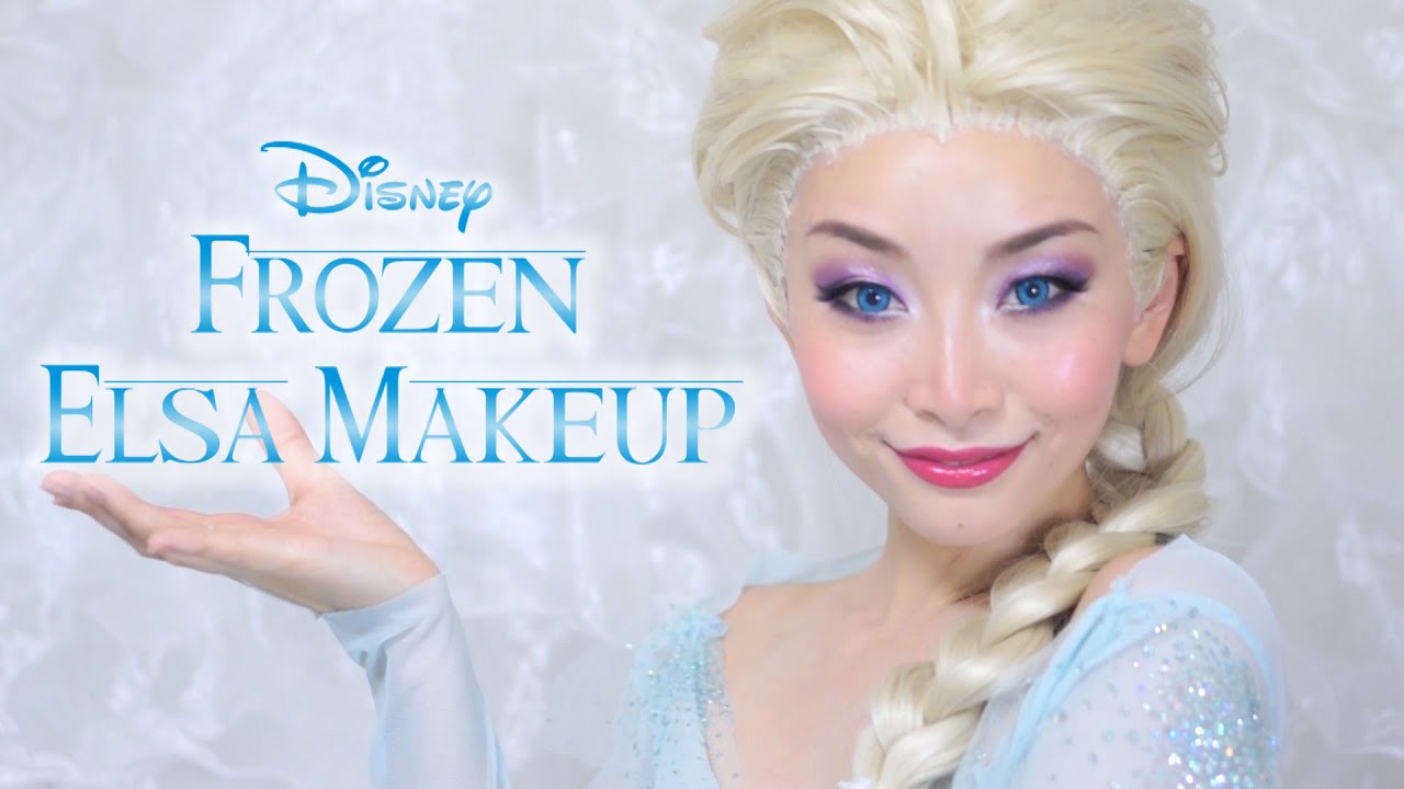 【アナ雪】エルサ風メイク☆Disney's Frozen Elsa Makeup Tutorial