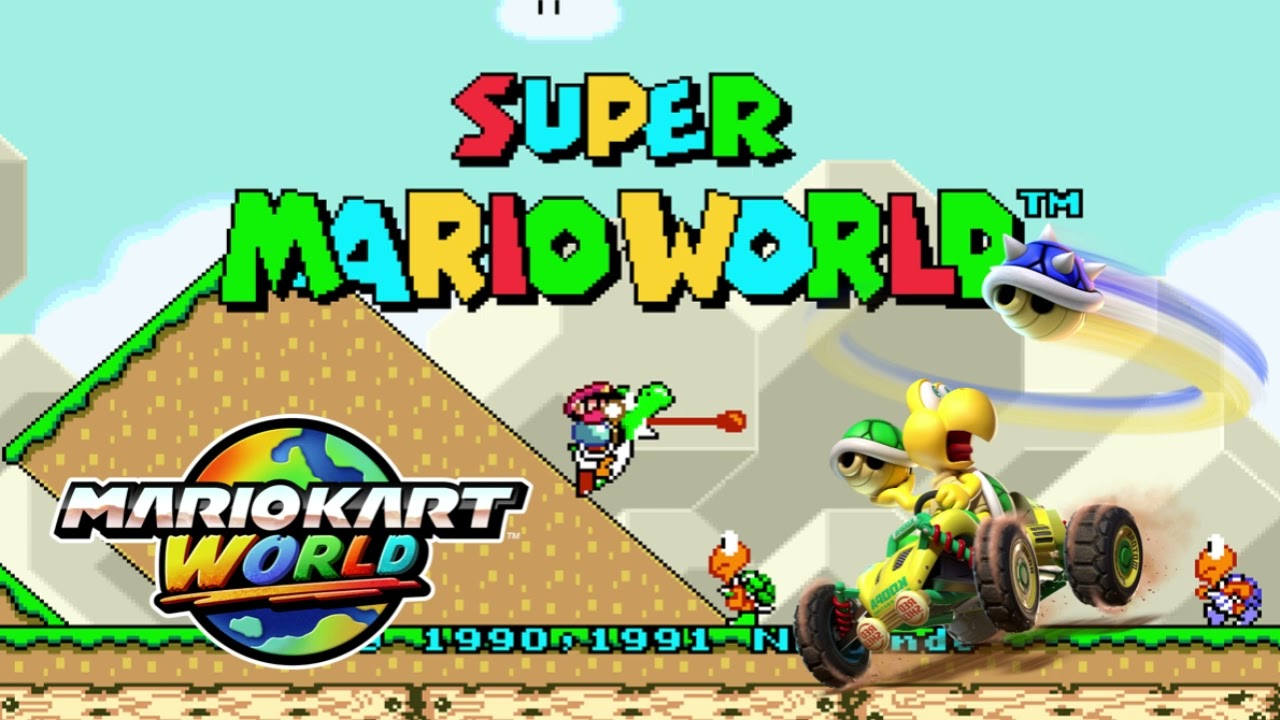 Title Theme - Mario Kart World / Super Mario World (Mashup) 🦖