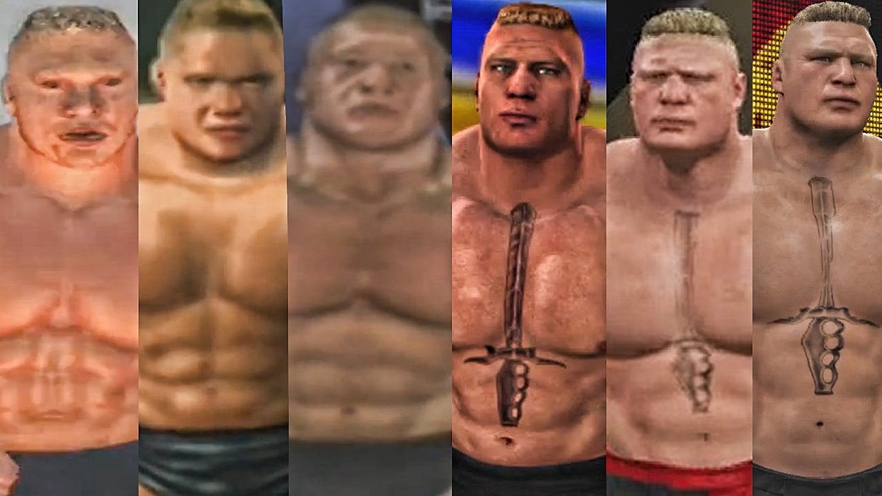 WWE 2K17 - Brock Lesnar Entrance Evolution! ( Shut Your Mouth To WWE 2K17 )