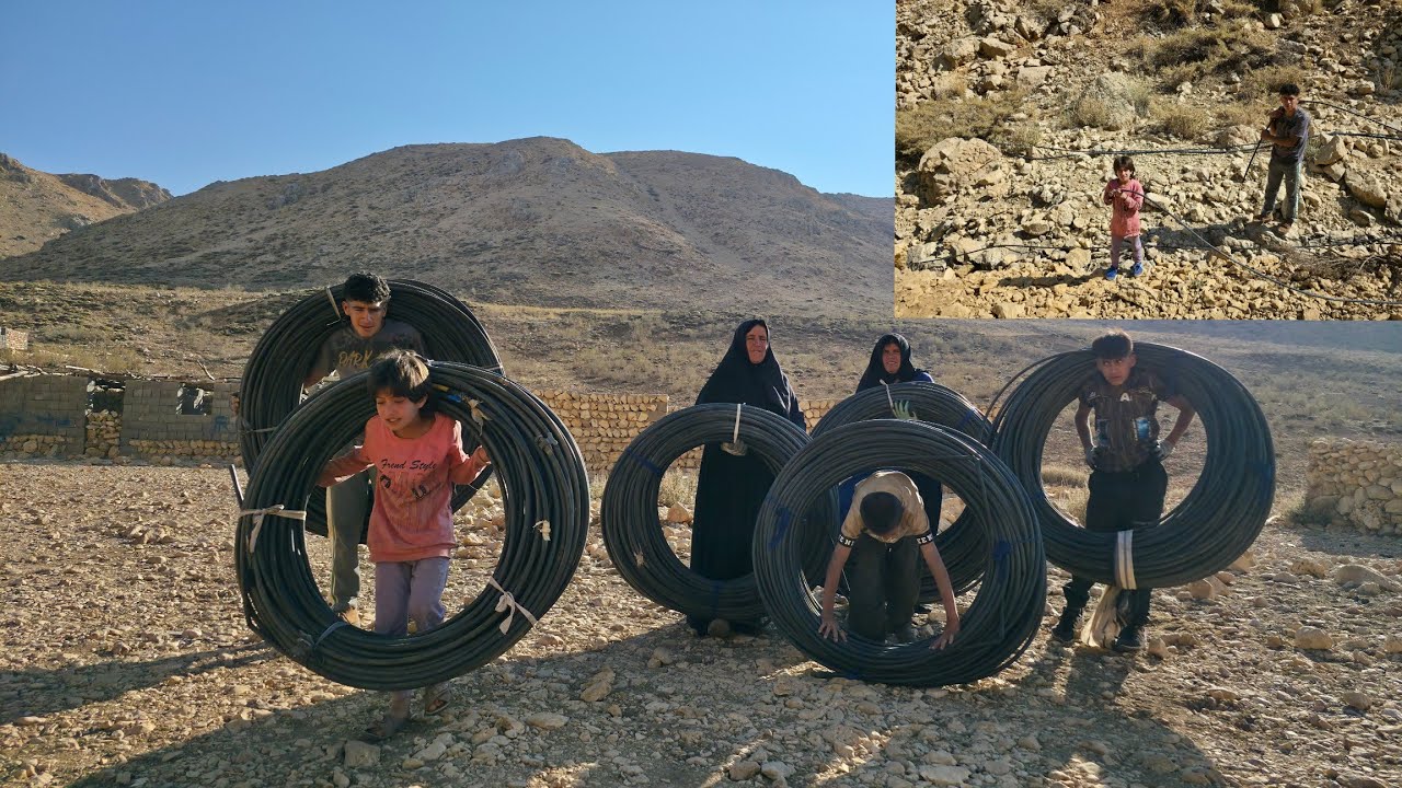 Back in the Heart of Nature | Collecting Water Pipes Before the Snow and Cold Start