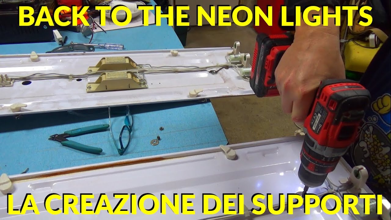 BACK to the NEON LIGHTS: CREO SUPPORTI, Selezioni MINUTERIA ASMR #neon #neonlights #vintage #lights