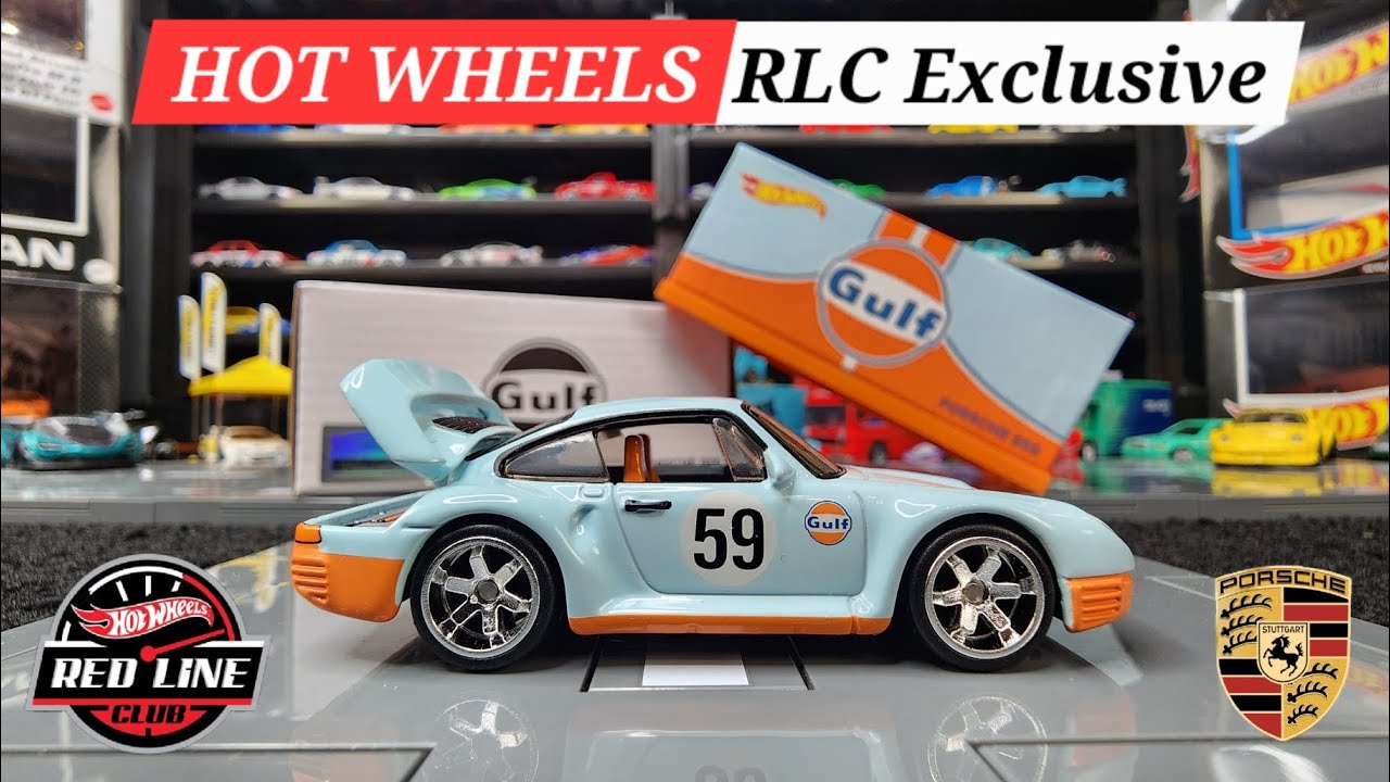Hot Wheels RLC Porsche 959 Gulf Livery!!!