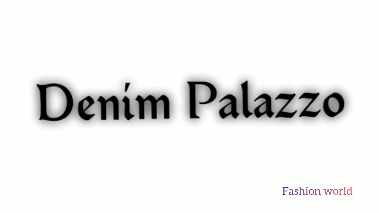 22+ Different types of Palazzo Pants with names || Palazzo & Plazo designs 2020 for women & girls 😍