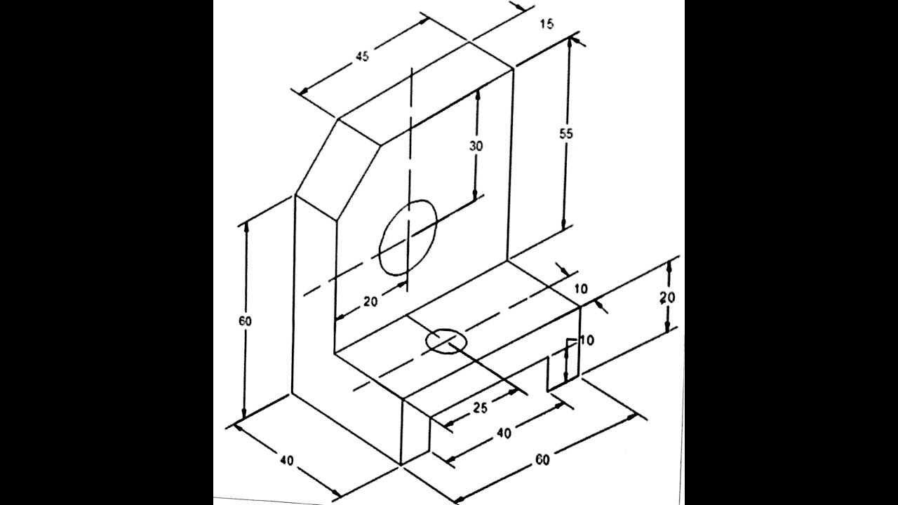 Autocad Shaft Block