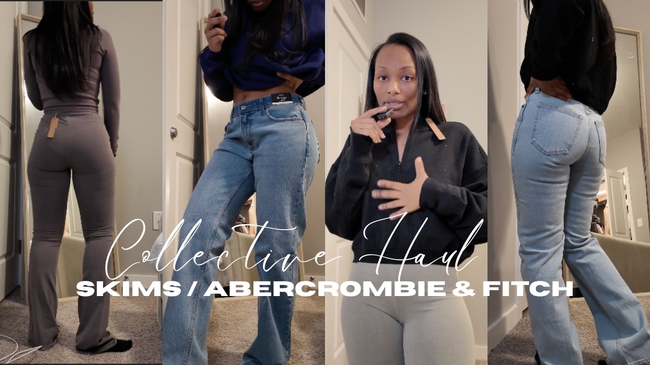 Huge Collective Haul | Skims and Abercrombie&Fitch