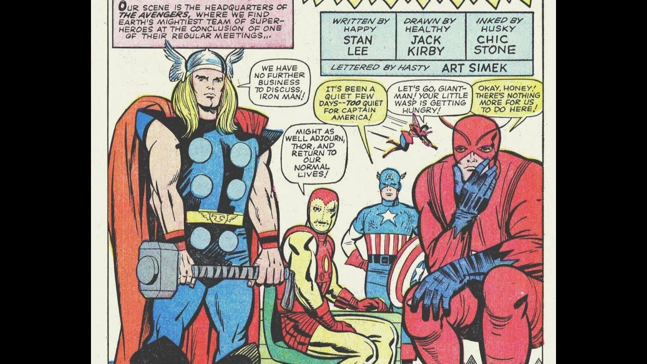 Thor in Journey Into Mystery #105 and 106 (Jack Kirby art) Avengers cameo