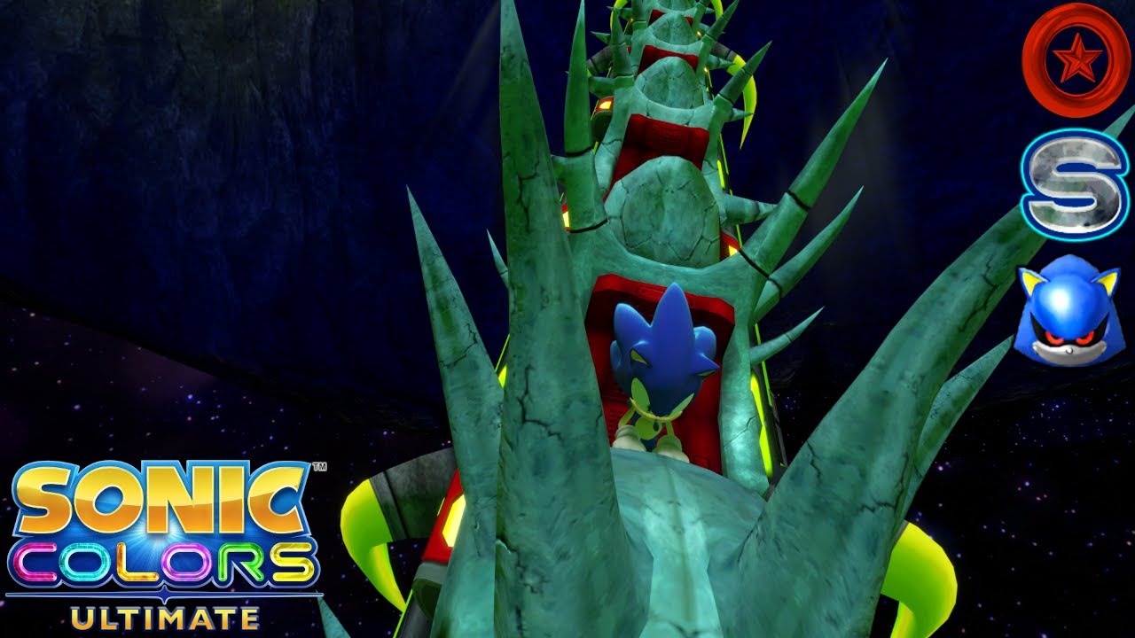 Sonic Colors Ultimate (PC) - Asteroid Coaster - All Red Rings, S-Ranks, + Rival Rush