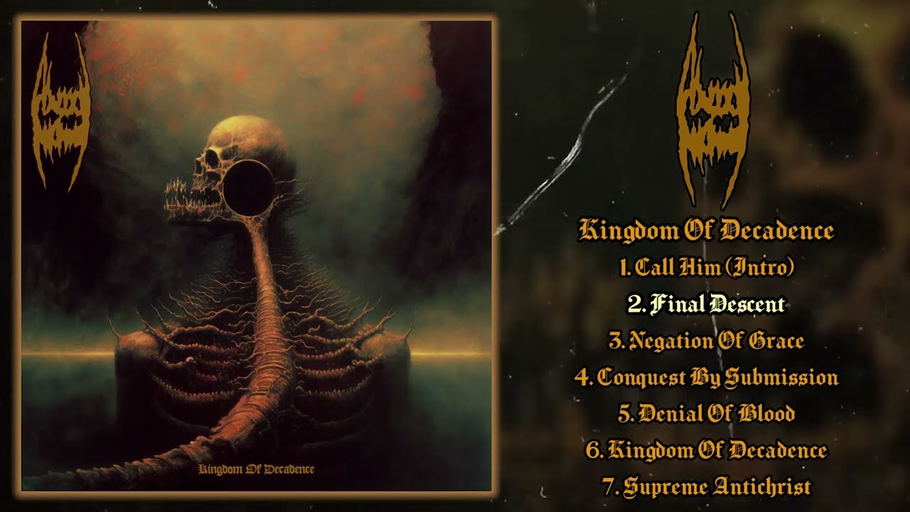Abyssal Worm - Kingdom Of Decadence FULL EP (2023 - Deathgrind / War Metal)