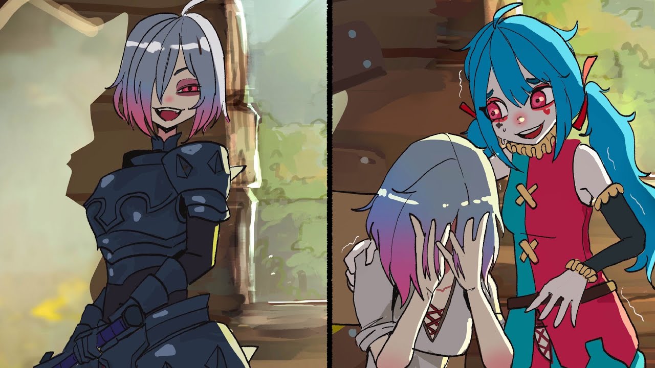 My Sworn Nemesis Who Always Challenges Me In The Worst Time: Harvest Day | BasedBinkie comic dub