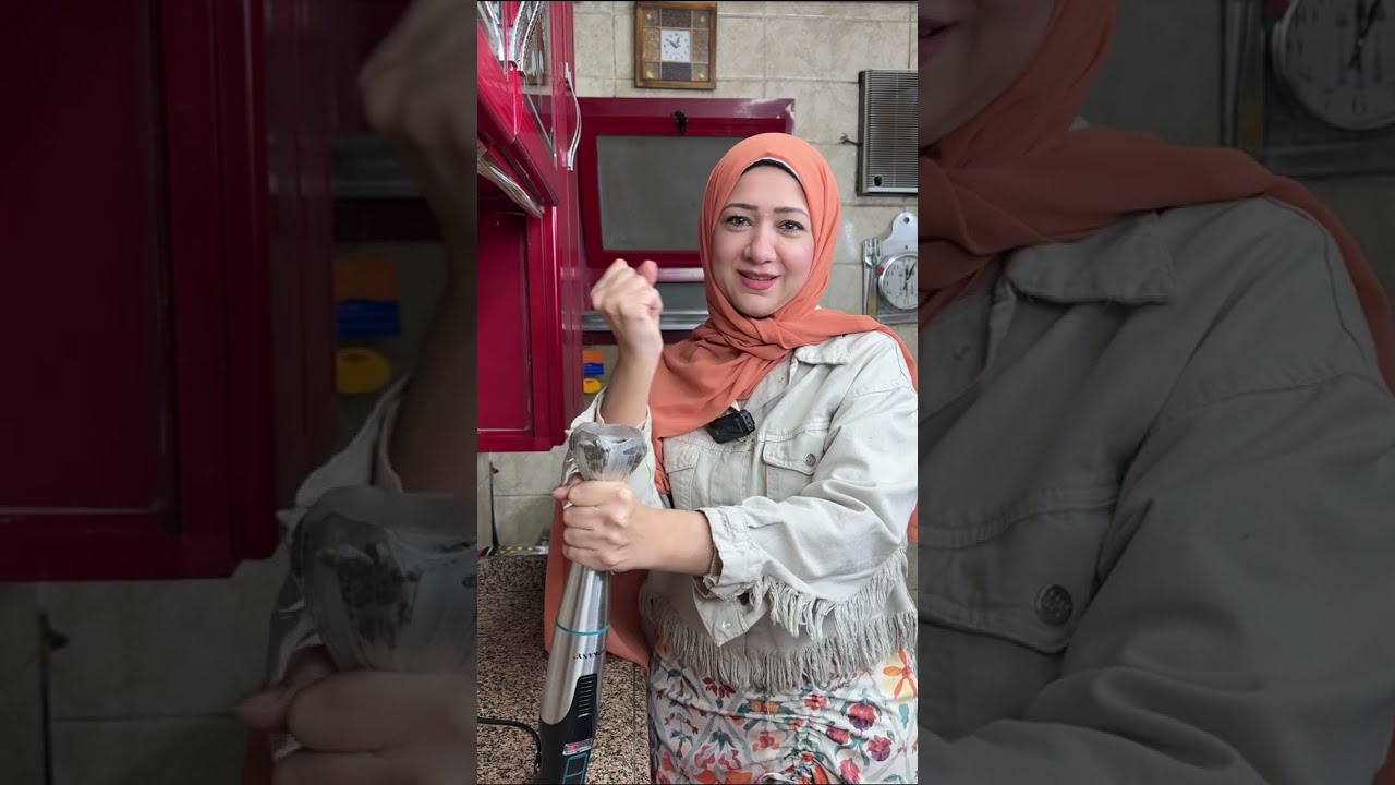اخيرًا جربت ترند الهاند بلندر وياريتني ما جربتة