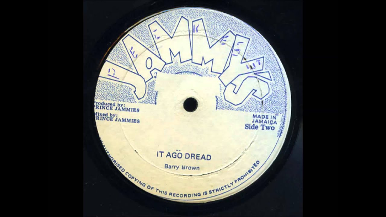 Barry Brown - It Ago Dread - Extended 12"