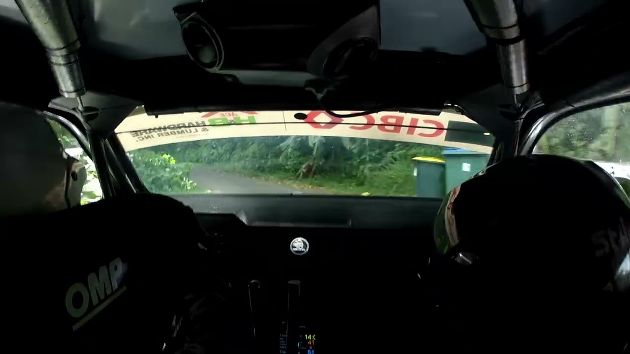 Martinique Rallye Tour 2024 - Rob Swann - Onboard SS06