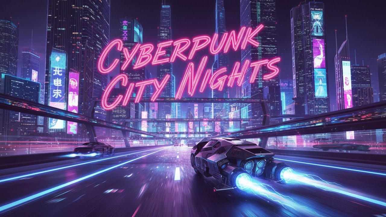 music for cyberpunk city nights | dreamy synthwave chillsynth