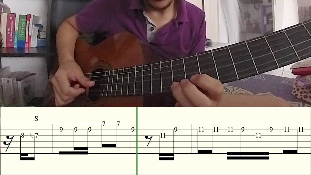 #Tablature Solo #Guitare - Alone Again Naturally Gilbert O'Sullivan