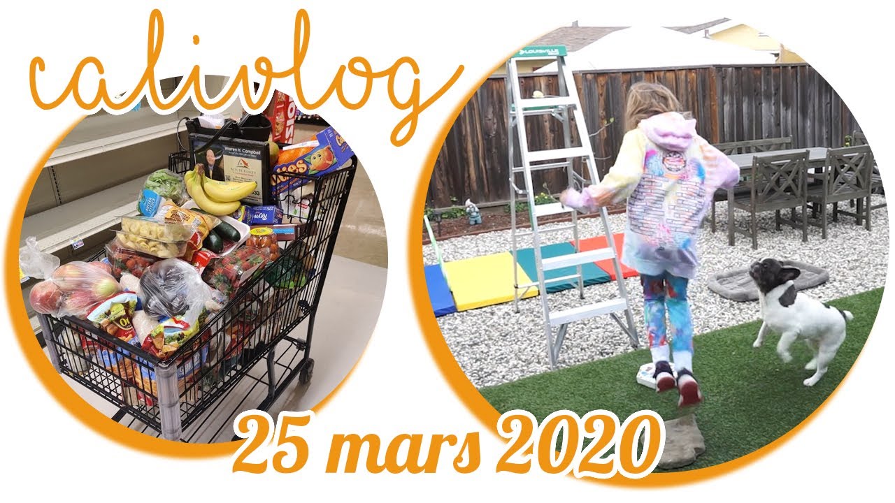 [NYCYLA CALIVLOG] MÉGA COURSES + PARCOURS D'OBSTACLES 🛒