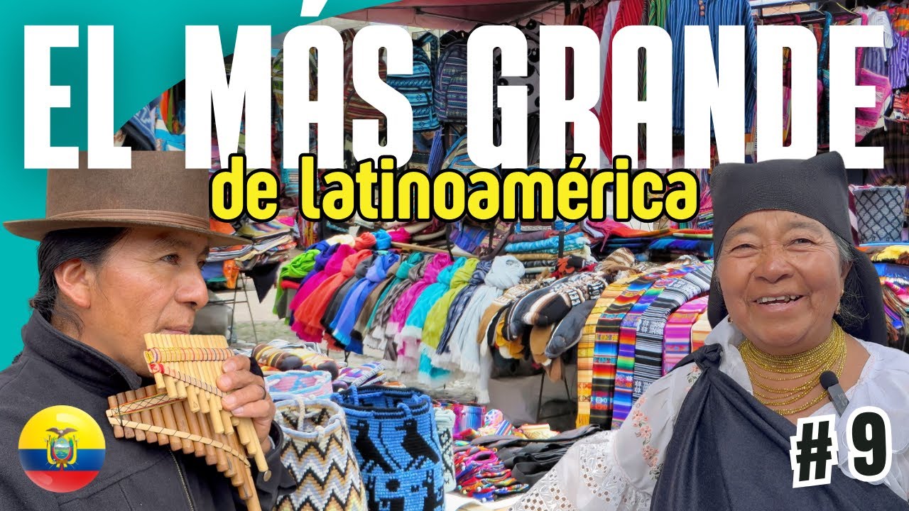 Sus HISTORIAS te dejarán LOCO!!! 🥵 Mercado Artesanal INDÍGENA en Otavalo (Ecuador 🇪🇨)