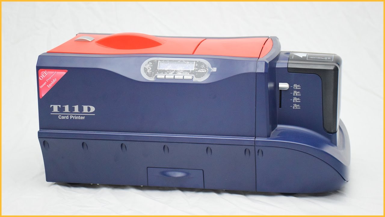 Double side plastic id card printer id card printer machine