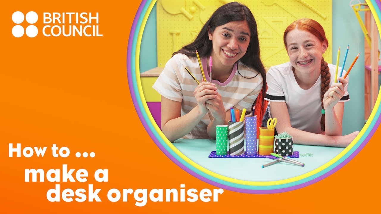 How to make a desk organiser