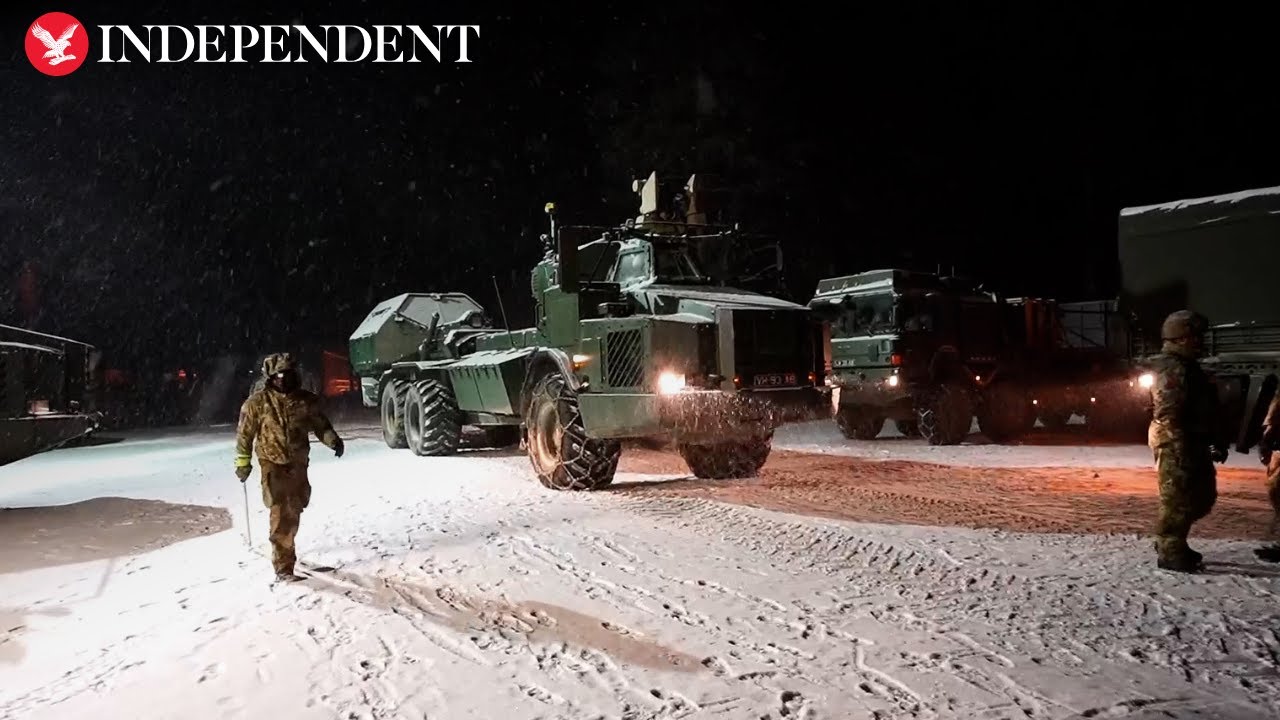 British Army fires Archer artillery system for first time close to Russia&rsquo;s border