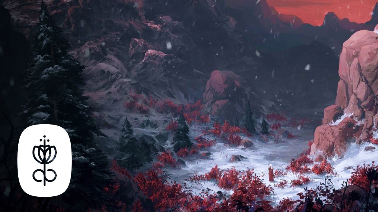 [This is NOT A.I. Music]  the snow blankets your anxiety, and you fall into deep sleep