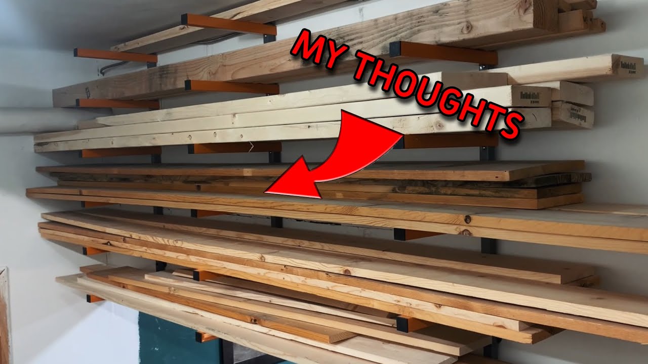 Bora Metal Lumber Storage Rack. - Review