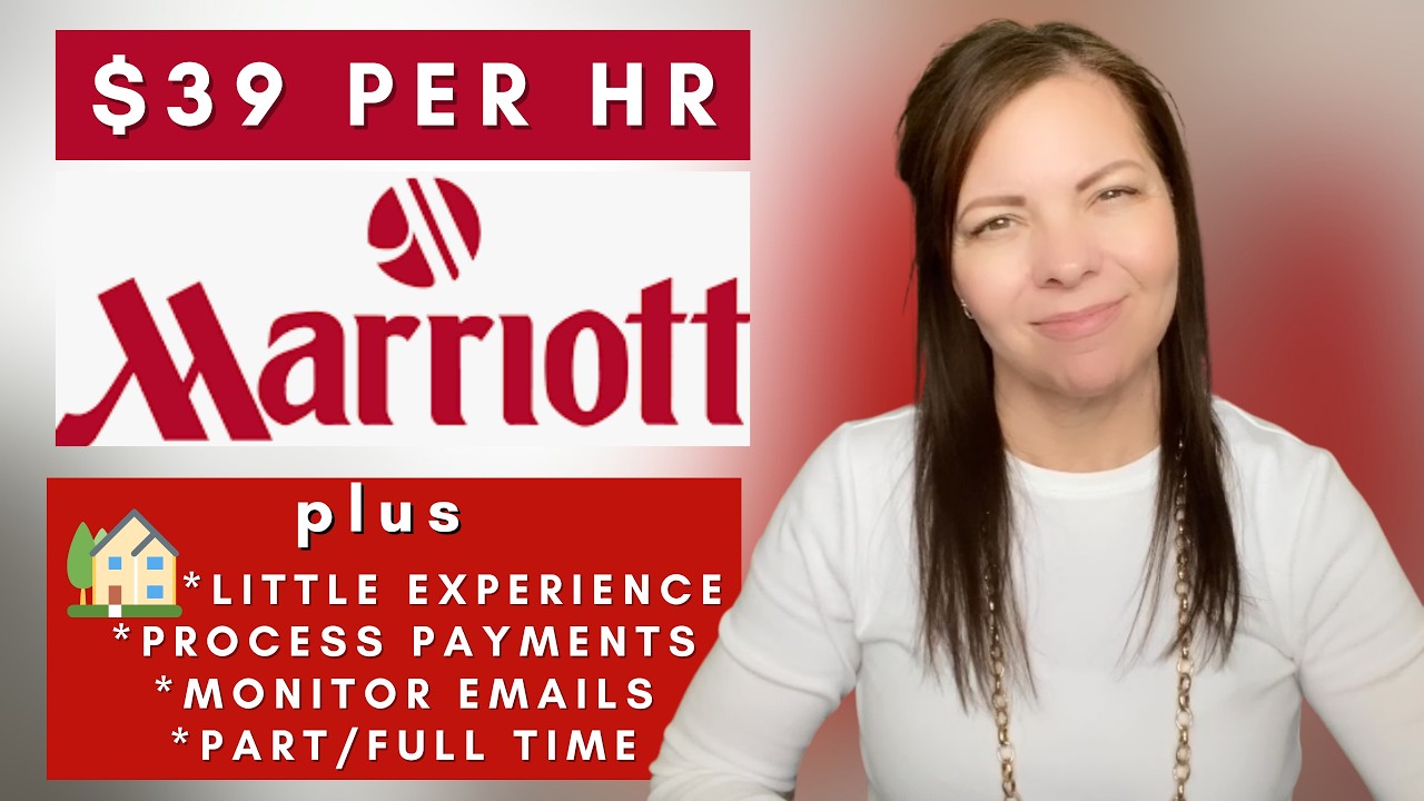 Marriott is HIring Remote plus Little Experience Work From Home Jobs 2026