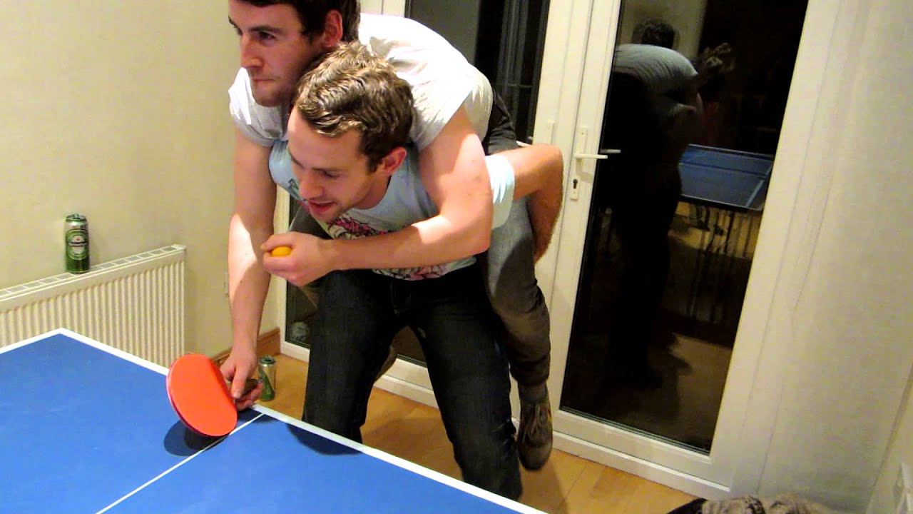 Piggy back Ping Pong