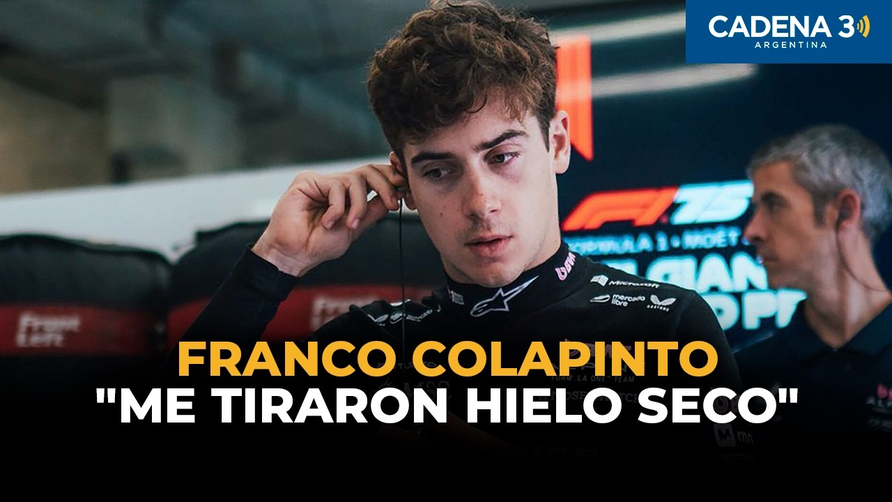Colapinto sobre su problema en el ojo: 
