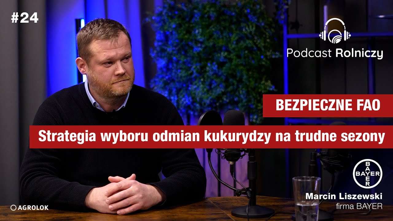 Bezpieczne FAO. Strategia wyboru odmian kukurydzy na trudne sezony | #24 Podcast Rolniczy