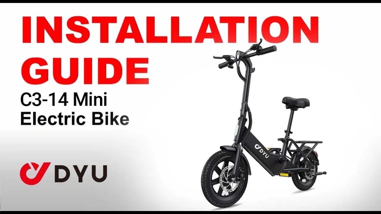 DYU C3-14 Mini Electric Bike Assembly & Installation Guide | Full Step-by-Step Tutorial