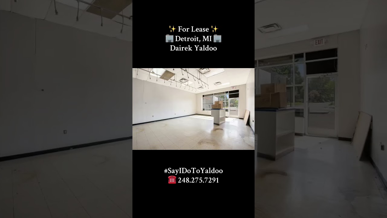 For Lease ✨ Detroit, MI ✨