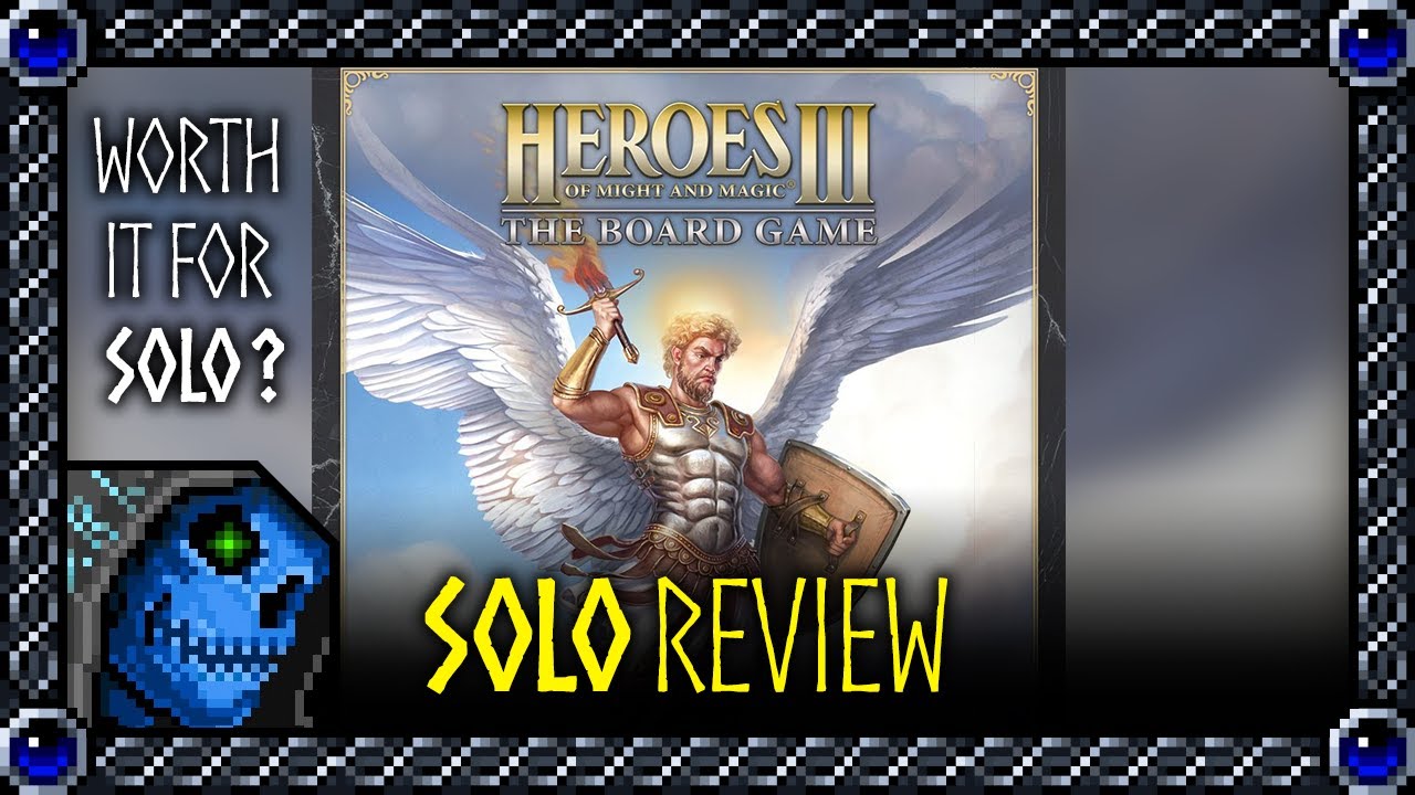 Solo Review | Heroes of Might & Magic III: The Board Game