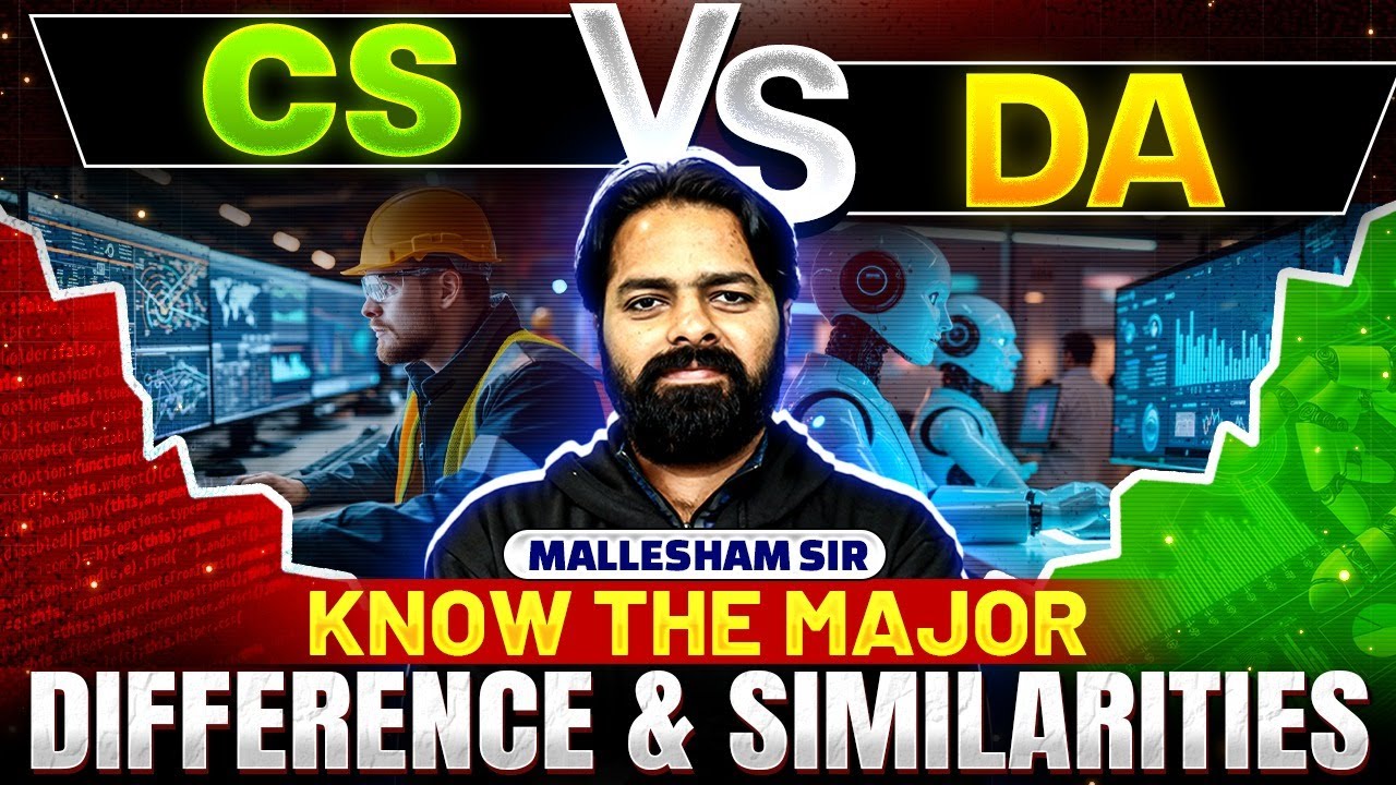 GATE 2026: CS vs DA | Know the Major Differences & Similarities