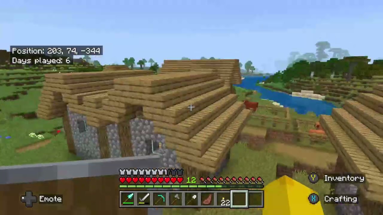 Starting Our First Biuld - Minecraft