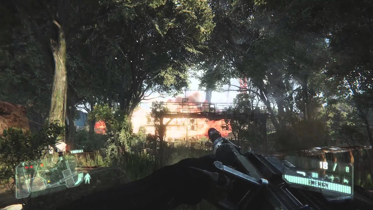 Crysis 3 - видео геймплея уровня «Fields»