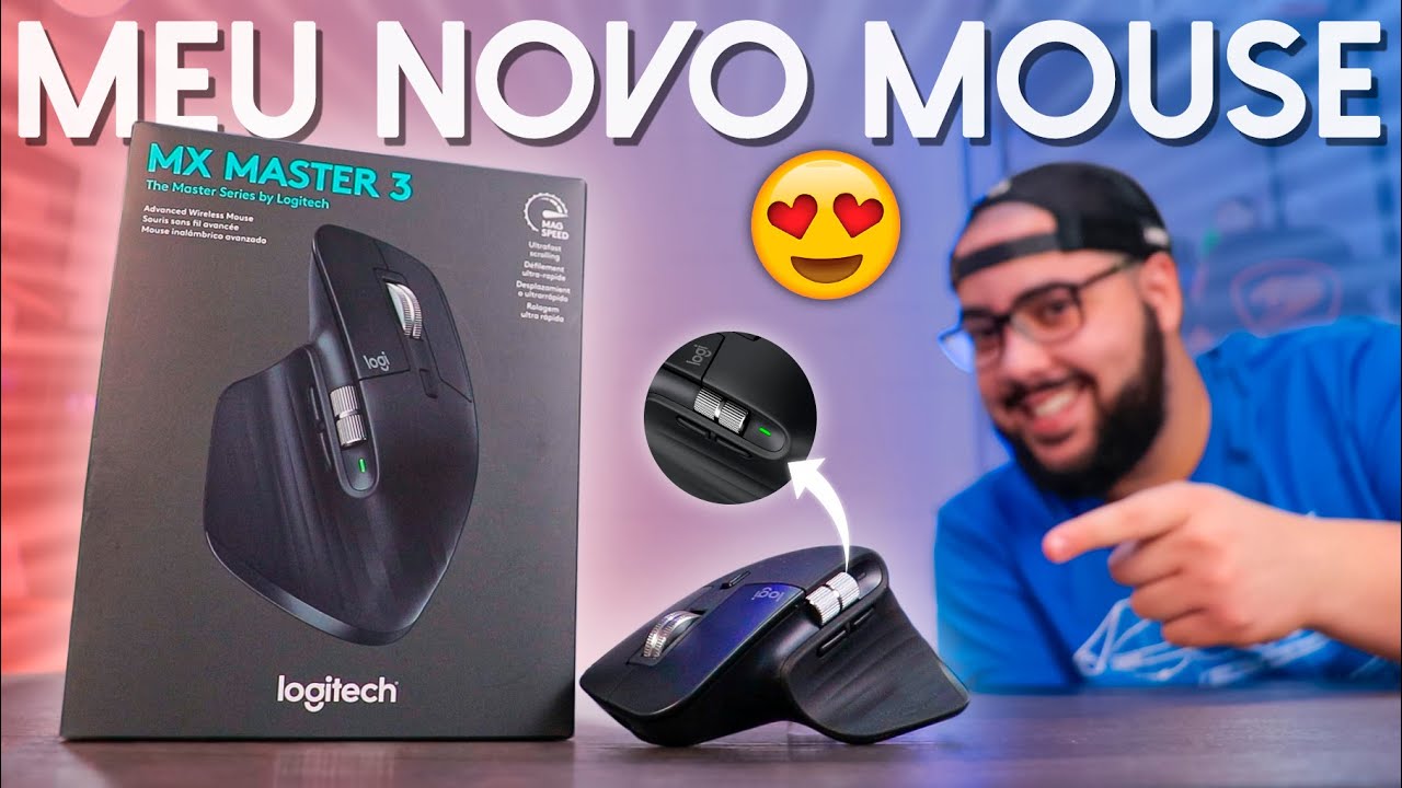 Melhor Mouse que já Usei! O Campeão para Produtividade! Logitech Mx Master 3
