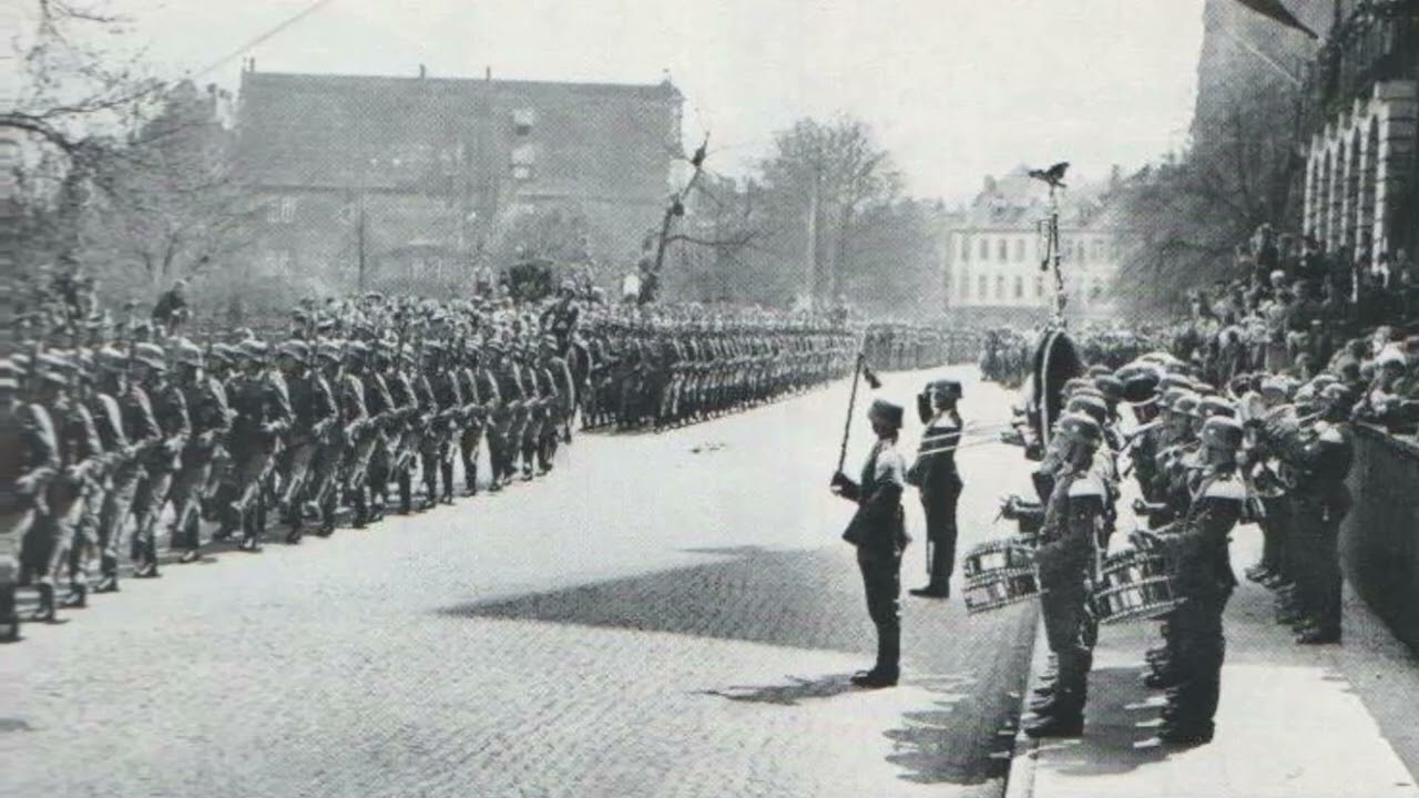 Marsch „Großdeutschland“ | 行進曲「大ドイツ」| Musikkorps des Wachbataillons Berlin | ベルリン警衛大隊付軍楽隊 | 1940