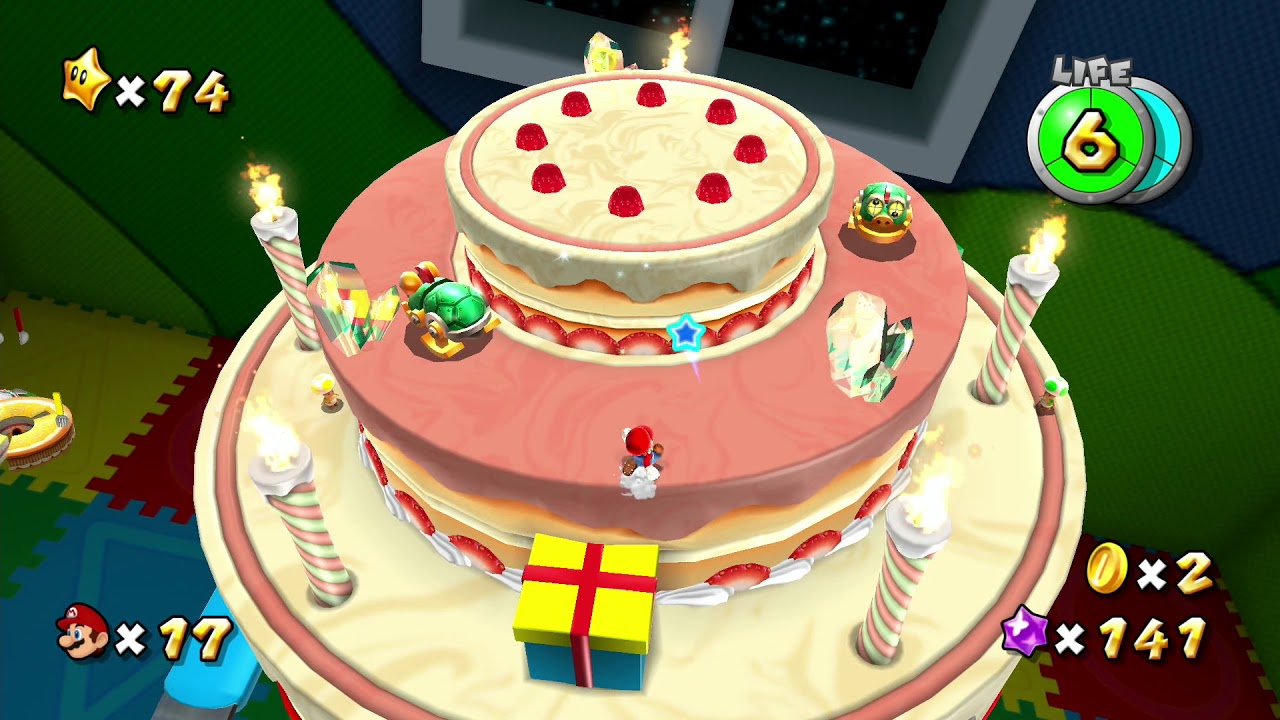 Bouncing Down Cake Lane ~Toy Time Galaxy~ Super Mario Galaxy 🍄Super Mario 3D All-Stars #ais
