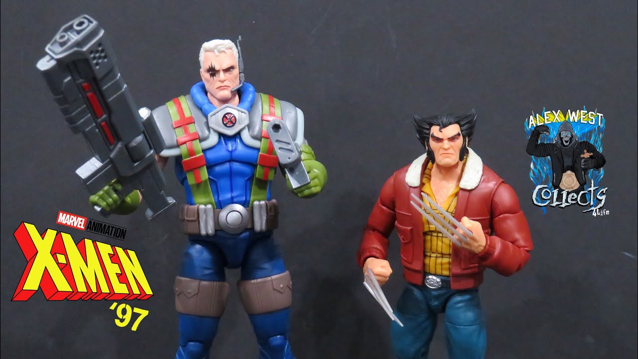 Обзор Hasbro Marvel Legends X-Men 97 Логан и Кейбл!